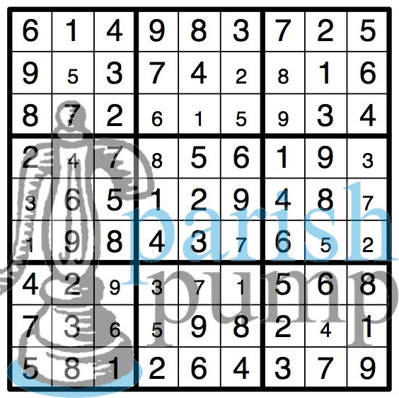 sudoku with solution